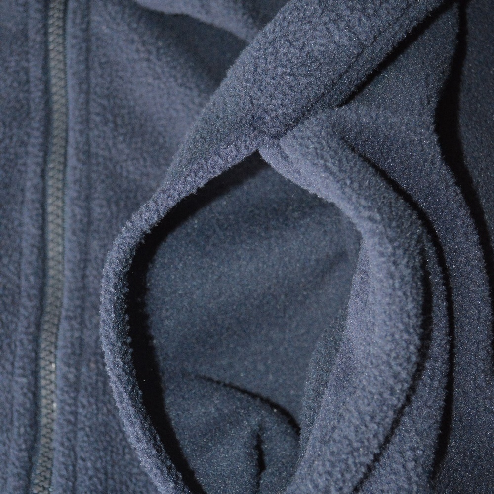 Woman's Size XL Navy Fleece Jacket - Picture 6 of 6